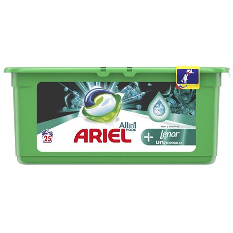 Detergent De Rufe Capsule Ariel All In One Pods Plus Unstoppables