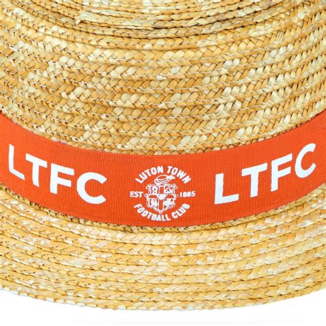 Luton Town Straw Boater Hat