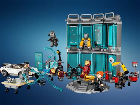 Lego Marvel Iron Man Armory Building Set Shows You Where The Superhero