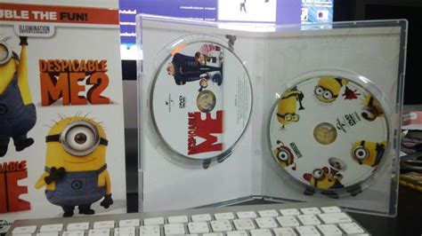 Dvd Se Double The Fun Box Set 2 Disc Despicable Me 1 And 2 Squishy