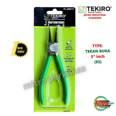 Jual Tekiro Tang Snap Ring Sepih Es Inch Original Jis Tekan Buka