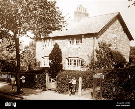 Bournville Village in the 1920s Stock Photo - Alamy