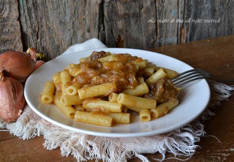 Ziti Alla Genovese Napoletana