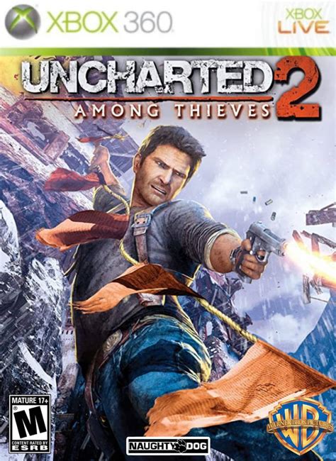 Uncharted 2: Among Thieves Xbox 360 Cover by RuthlessGuide1468 on ...