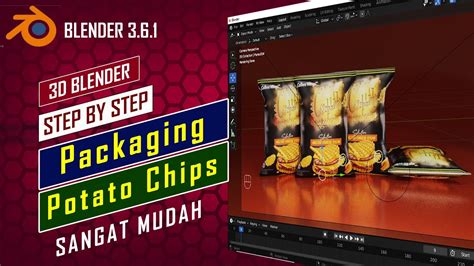 Cara Mudah Membuat Kemasan Snacks Chips Potato Packaging Youtube