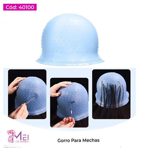 Gorro Para Mechas De Peluqueria Mei De Moda