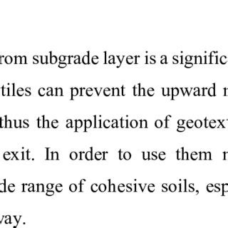 Subgrade soil properties | Download Table