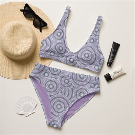 Bikini Set High Waisted Bikini Swimsuit Women Swimsuit Etsy