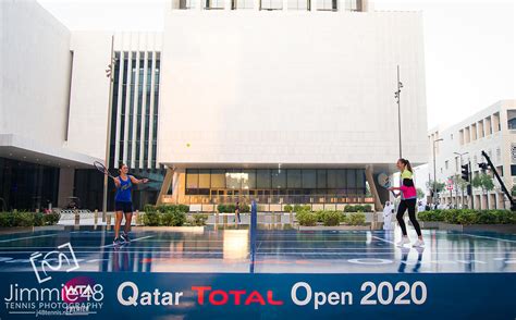 Photo: 2020 Qatar Total Open, Tennis, Doha, Qatar, Feb 22