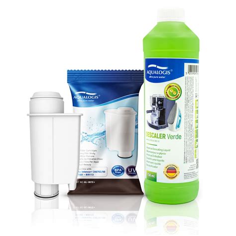 Zestaw Gaggia Aqualogis AL Inte Odkamieniacz Aqualogis Verde 750ml