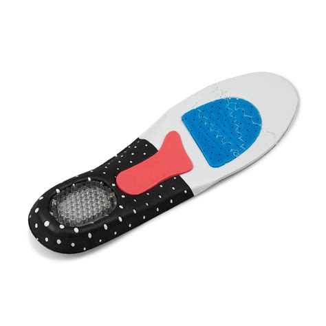 Ортопедични стелки за обувки, Proof, гел, размер 45, черна - eMAG.bg