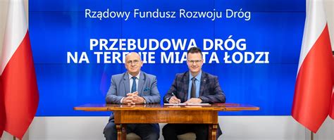 Rządowe dofinansowanie na inwestycje drogowe w Łodzi Ministerstwo