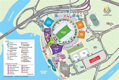 Singapore National Stadium Seating Plan Concert | Elcho Table