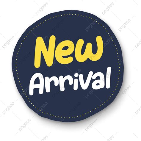 New Arrival PNG Picture, New Arrival Sticker Transparent Background, New Arrival Blue, New ...