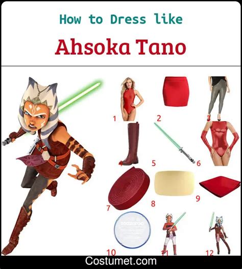 Ahsoka Tano Costume for Halloween