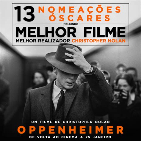 Oppenheimer Regressa Aos Cinemas Portugueses