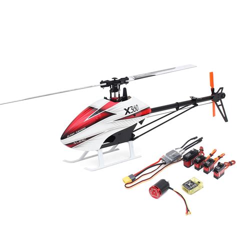 Alzrc X360 Fast Fbl 6ch 3d Flying Rc Helicopter Super Combo With Motor