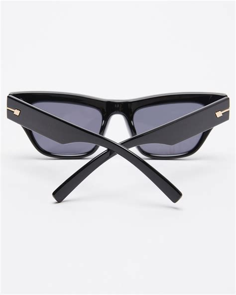 Le Specs Hankering Sunglasses Black Surfstitch