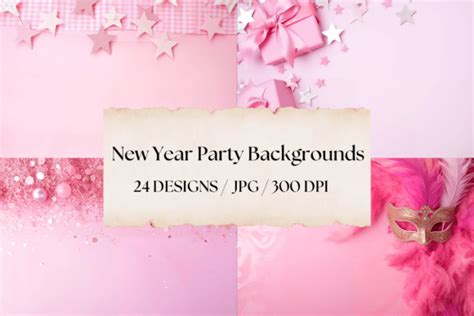 New Year Party Backgrounds Graphic by YOUNGBOY ARTIST · Creative Fabrica