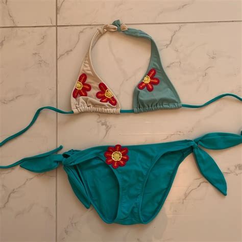 SOFIA By ViX Swim Sofia By Vix Crochet Flower Bikini Poshmark