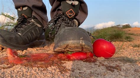 Work Boots Stomp Tomatoes Youtube