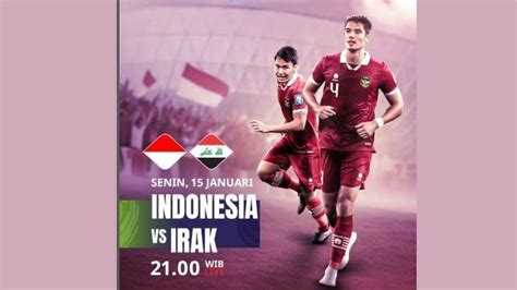 H H Dan Susunan Pemain Timnas Indonesia Vs Irak Di Piala Asia Usai