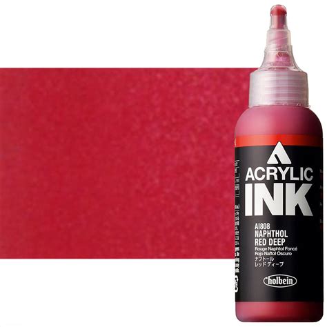 Holbein Acrylic Ink Naphthol Red Deep Ml Jerry S Artarama