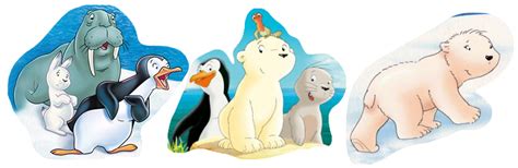 The Little Polar Bear Characters by MarkPipi on DeviantArt