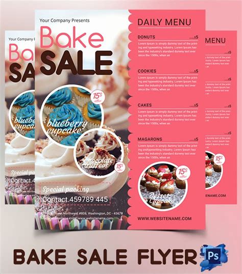 30 Bake Sale Flyer Wording | Example Document Template