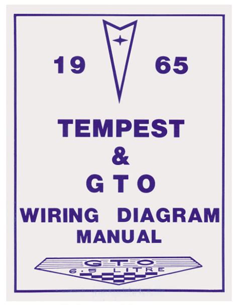 Wiring Diagram Manual Complete Chassis Pontiac A Body Opgi