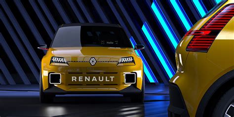 Renault E Tech Elektrisches Concept Car R Prototyp Auf Der Paris