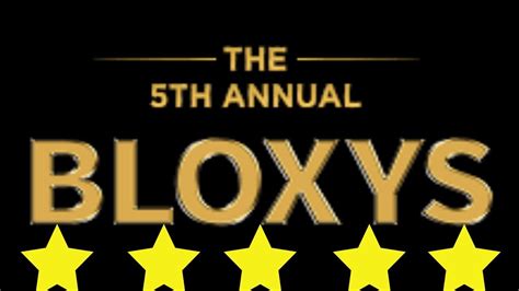 Voting For The 5th Annual Bloxy Awards Youtube