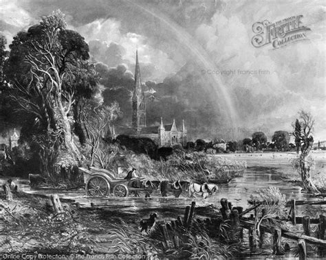 Photo of Salisbury, Cathedral, Constable's Rainbow 1913