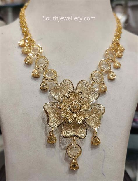 Light Weight Gold Necklace With Price