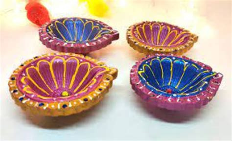 Round Clay Diya, Earthen Lamp. at best price in Ahmedabad by Rudra ...