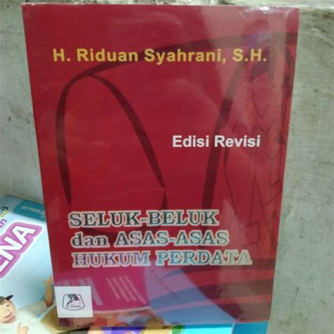 Promo Seluk Beluk Dan Asas Asas Hukum Perdata H Riduwan Syahrani