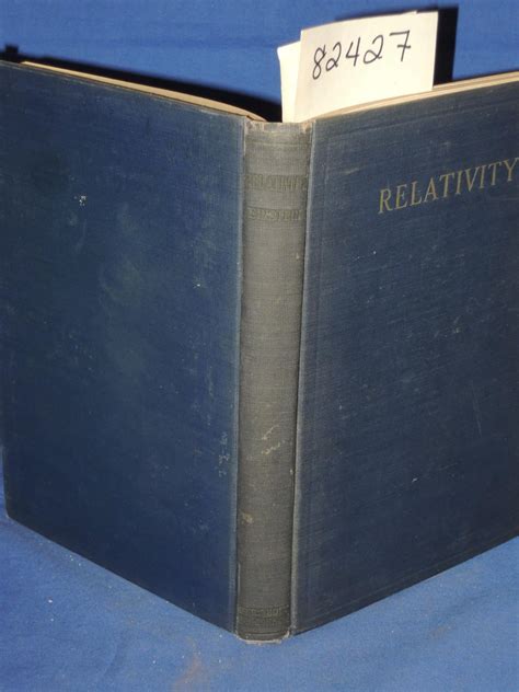 Relativity The Special And The General Theory By Einstein Albert Phd And Lawson Robert W Very