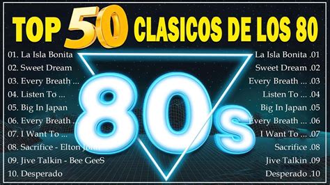 Grandes Éxitos De Los 80s En Inglés Clasicos Mejores De Los 80 En