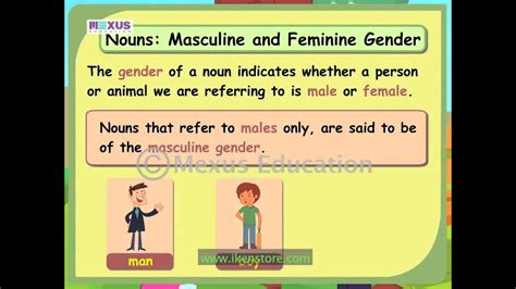 Common Gender English Grammar Iken Ikenedu Ikenapp Youtube