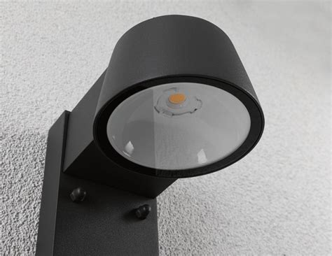 Paulmann No Outdoor Wandleuchte Capea Schwarz Ip Mit Sensor