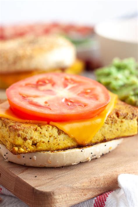 Tofu Breakfast Sandwich Plant Well