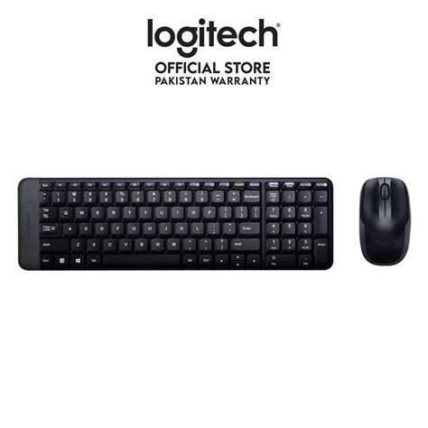 Logitech Mk Wireless Keyboard Mouse Combo Black Daraz Pk