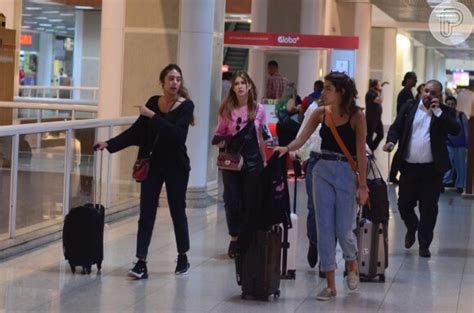 Foto Marina Ruy Barbosa Foi Clicada Em Aeroporto Do Rio De Janeiro Sem