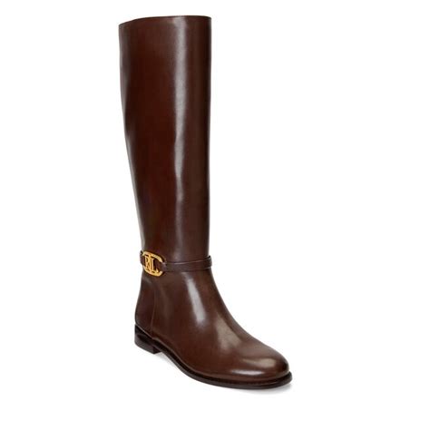 Klassische Stiefel Lauren Ralph Lauren 802908350003 Braun Eschuhe De