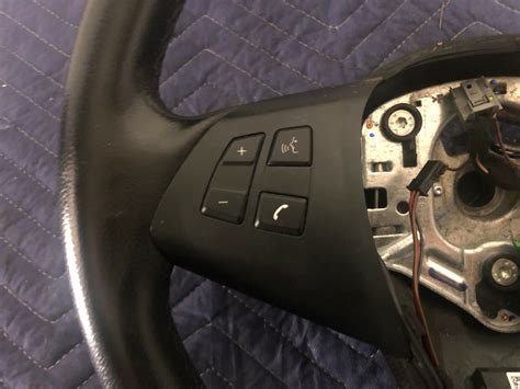 Bmw Oem E E X X Heated Steering Wheel With Switches Black