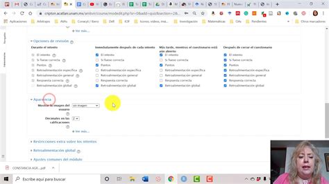 Crear Cuestionario En Moodle YouTube