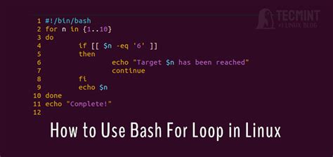 C Mo Usar Bash Para Bucle En Linux Ilinuxgeek