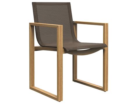 Matisse Teak Teak Garden Chair With Armrests By Janus Et Cie