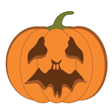 Halloween pumpkin icon. Vector. Autumn symbol. Flat design. Halloween ...