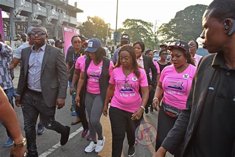 When Mrs Sanwo Olu Joined Athletes On Road Race At Lagos Women Run